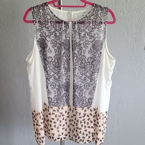 CAbi Rosewater Ladylike Tunic Style# 938